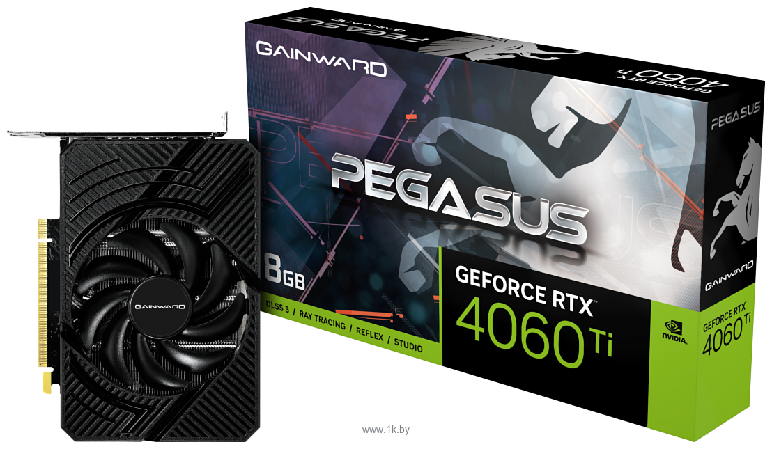 Фотографии Gainward GeForce RTX 4060 Ti Pegasus 8GB (NE6406T019P1-1060E)