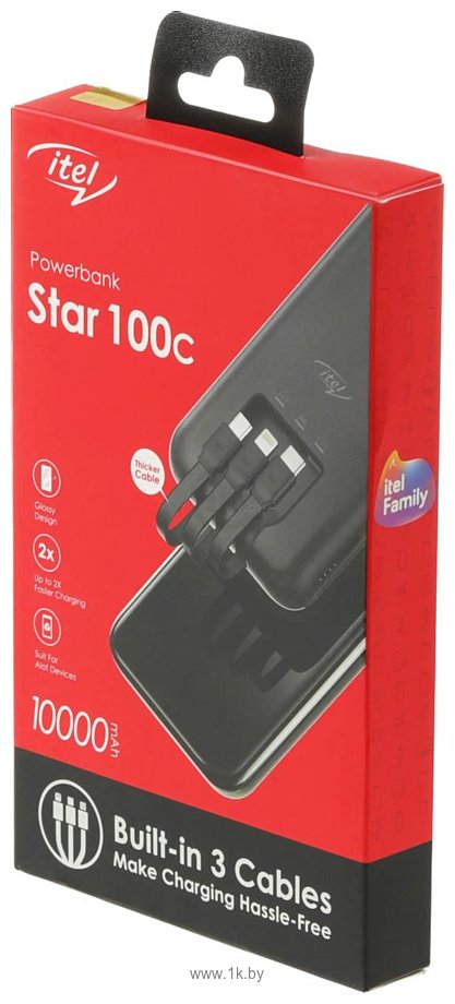 Фотографии Itel Super Slim Star100C 10000mAh