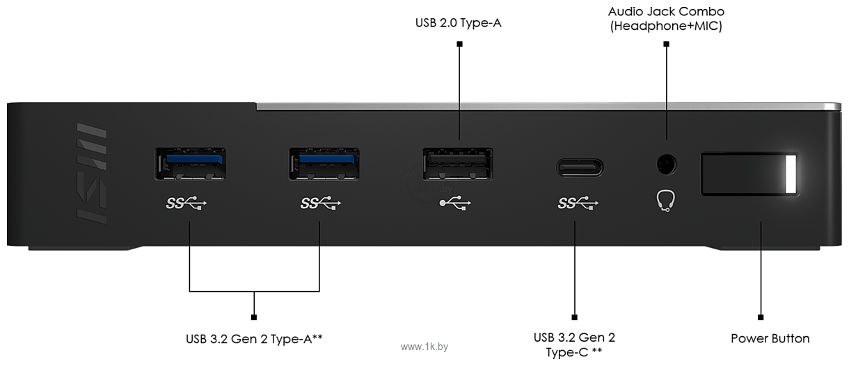 Фотографии MSI USB-C Docking Station Gen 2