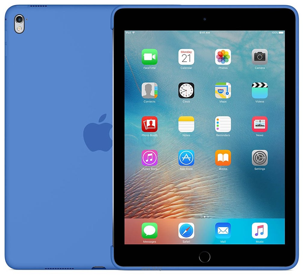 Фотографии Apple Silicone Case for iPad Pro 9.7 (Royal Blue) (MM252AM/A)