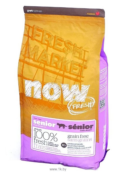 Фотографии NOW FRESH Grain Free Senior Cat Food Recipe (1.82 кг)
