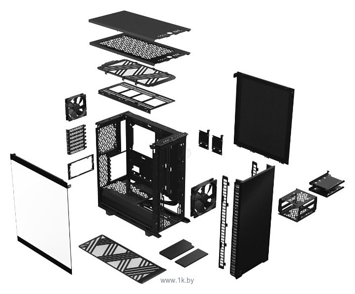 Фотографии Fractal Design Define 7 Compact Light TG Black