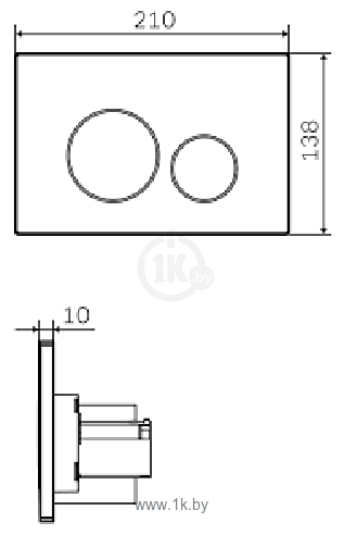 Фотографии AM.PM I049001 (глянцевый белый)