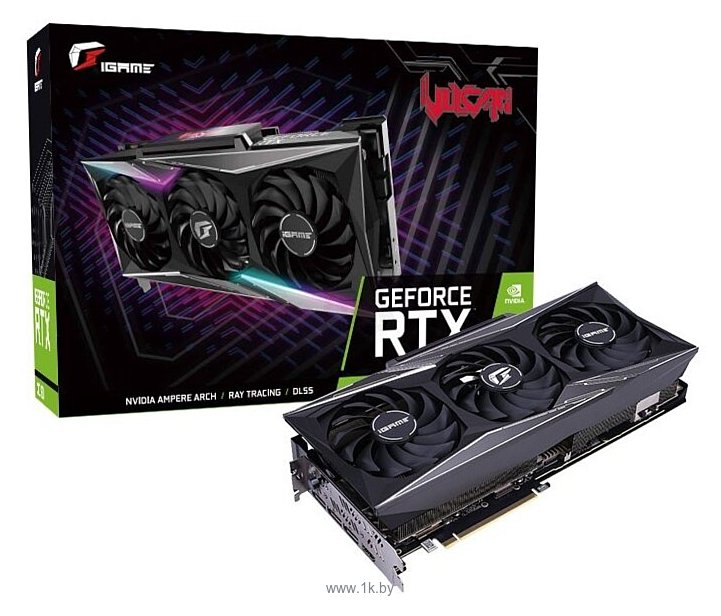 Фотографии Colorful iGame GeForce RTX 3090 Vulcan OC-V 24GB