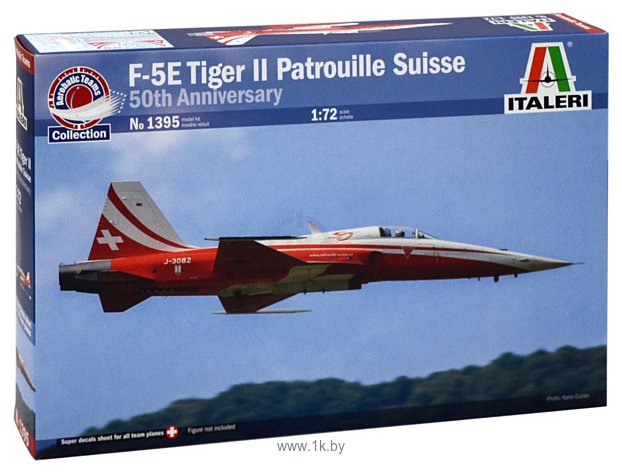 Фотографии Italeri 1395 F-5E Tiger Ll Patrouille Suisse 50Th Anniversary