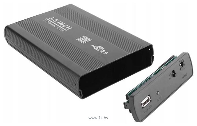 Фотографии USBTOP SATA – USB2.0 (черный, с блоком питания)