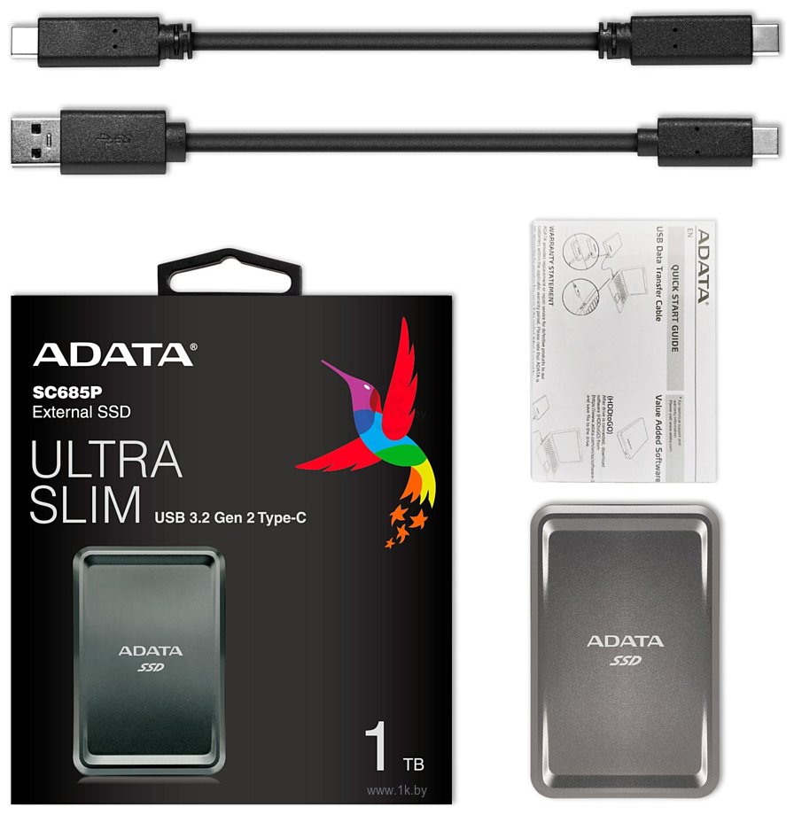 Фотографии ADATA SC685P 1TB ASC685P-1TU32G2-CTI (серый)