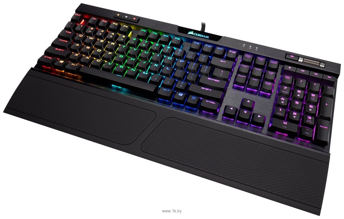 Фотографии Corsair K70 RGB MK.2 Low Profile Cherry MX Red (без кириллицы)