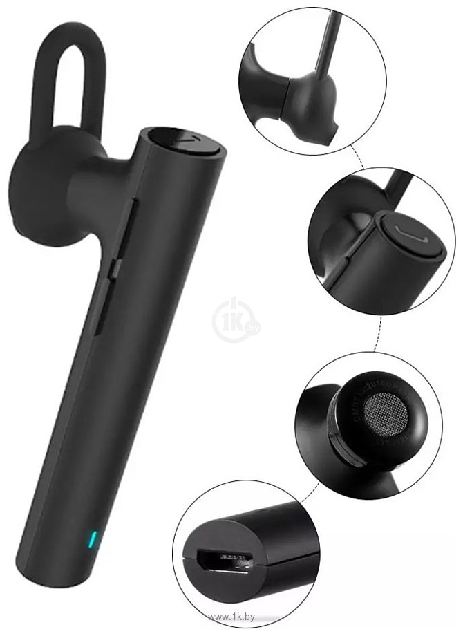 Фотографии Xiaomi Mi Bluetooth Headset Youth LYEJ07LS (черный, китайская версия)