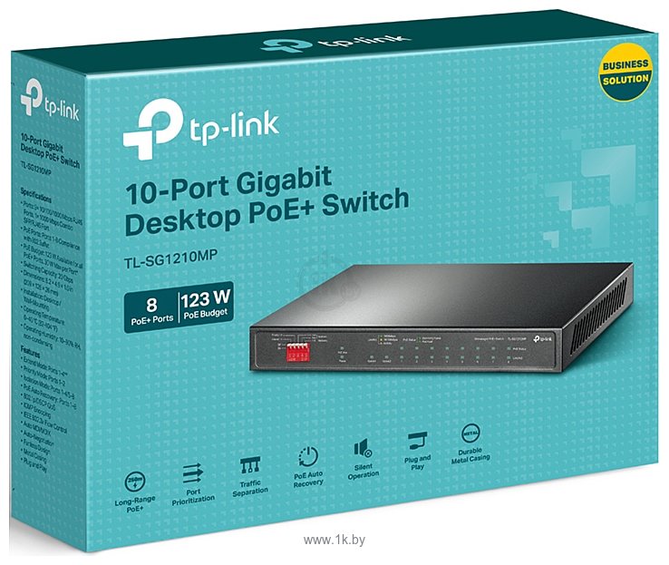 Фотографии TP-LINK TL-SG1210MP