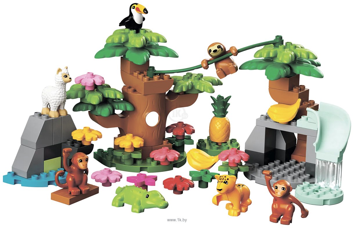 Фотографии LEGO Duplo 10973 Дикие животные Южной Америки