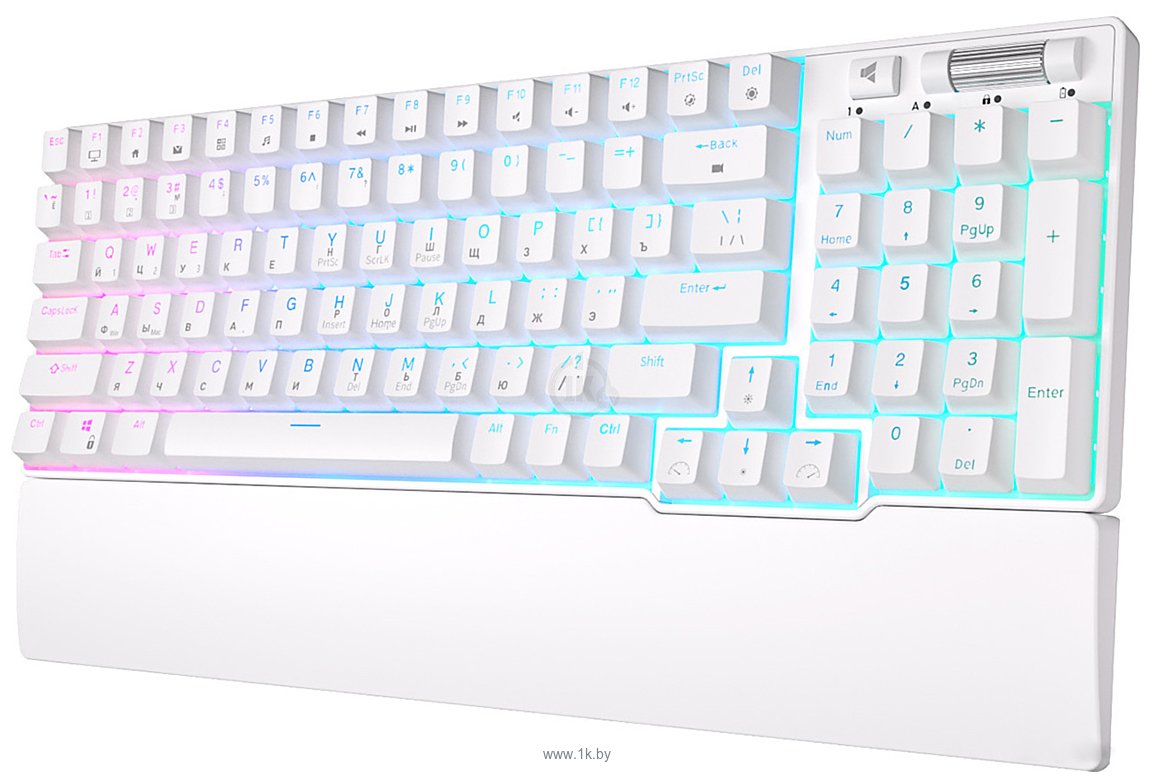 Фотографии Royal Kludge RK96 RGB white, RK Brown