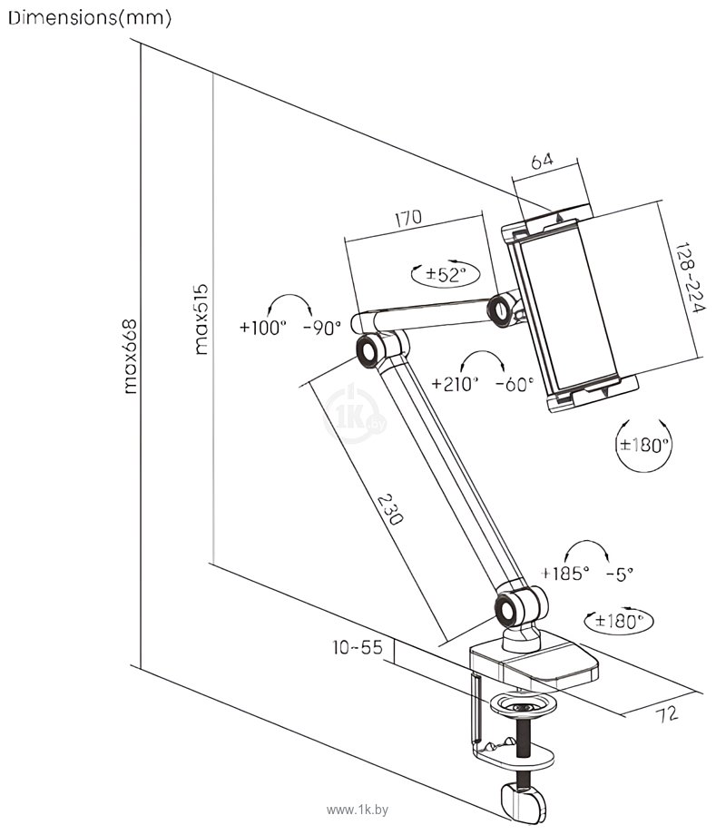 Фотографии ErgoSmart TabletClamp