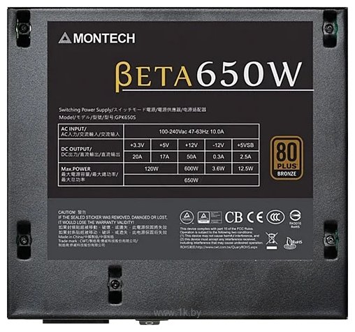 Фотографии Montech Beta Bronze 650W