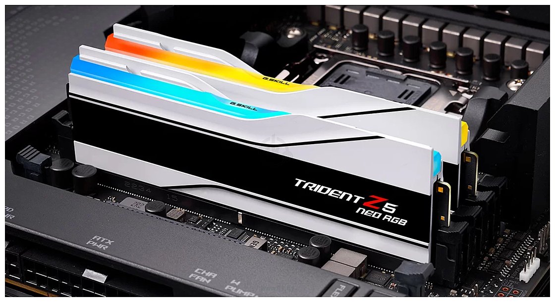 Фотографии G.SKILL Trident Z5 Neo RGB F5-6000J2836G32GX2-TZ5NRW Фотографии G.SKILL Trident Z5 Neo RGB F5-6000J2836G32GX2-TZ5NRW