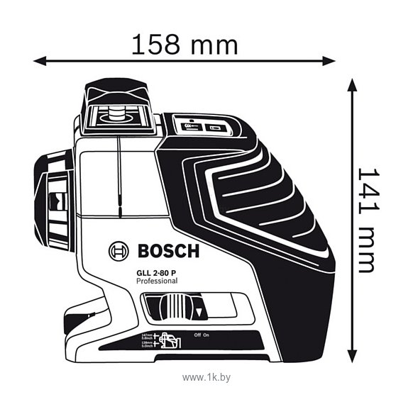 Фотографии Bosch GLL 2-80 P (0601063205)