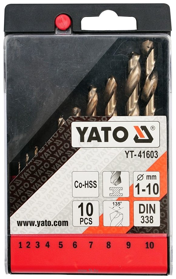 Фотографии Yato YT-41603 10 предметов