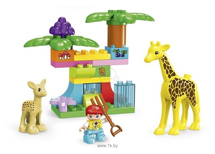 Фотографии Kids home toys Blocks 188-288 Парк жирафов