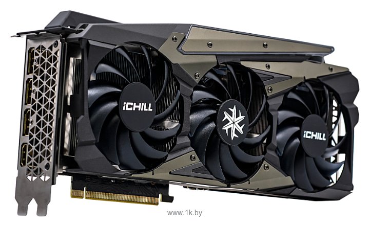 Фотографии INNO3D iCHILL GeForce RTX 3080 10240MB X4 (C30804-106XX-1810VA36)