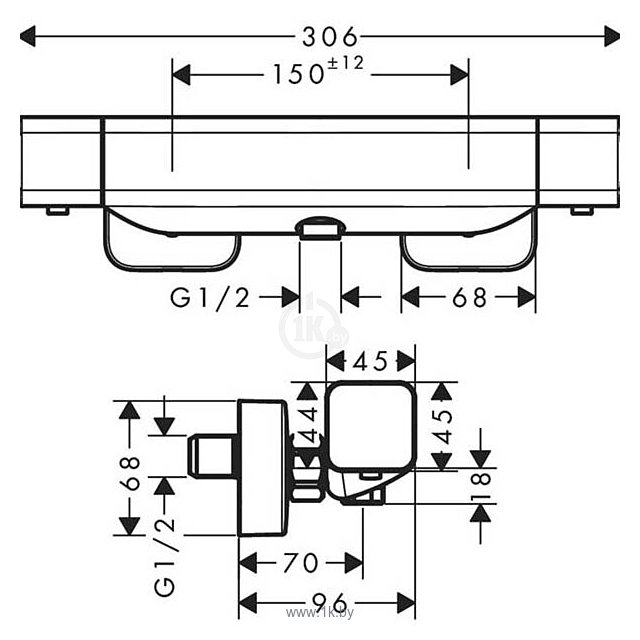 Фотографии hansgrohe Ecostat E 15773000