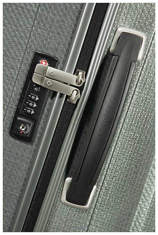 Фотографии Samsonite Lite-Cube Green Metallic 68 см