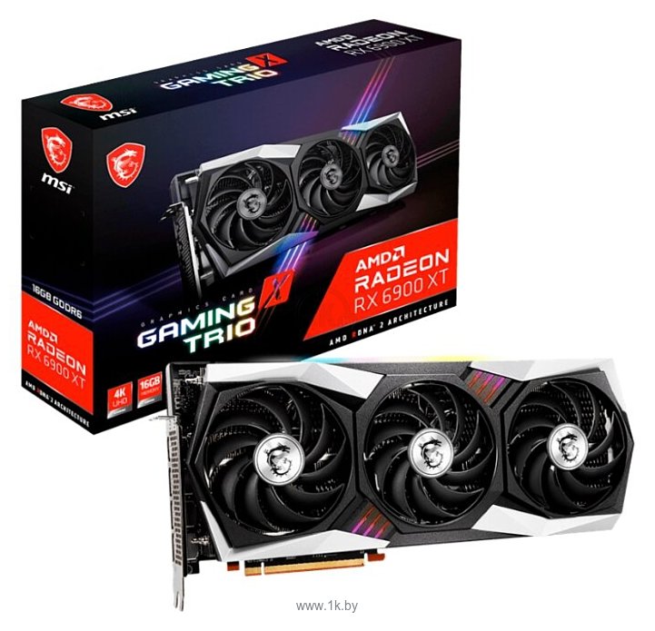 Фотографии MSI Radeon RX 6900 XT GAMING X TRIO 16G