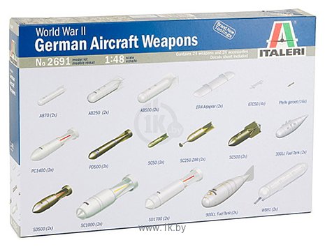 Фотографии Italeri 2691 WWII German Aircraft Weapons