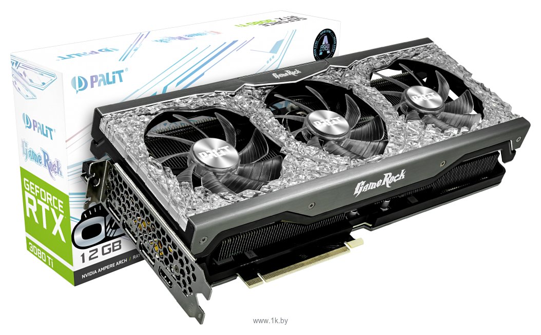 Фотографии Palit GeForce RTX 3080 Ti GameRock OC 12 GB (NED308TT19KB-1020G)