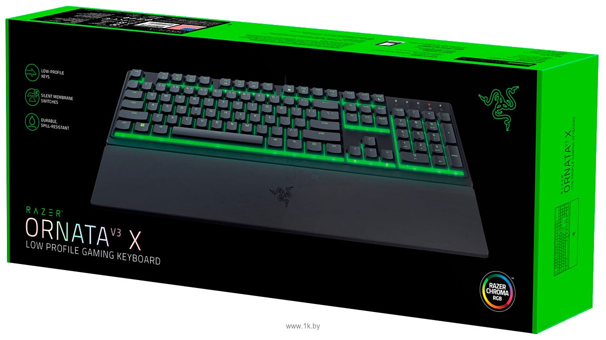 Фотографии Razer Ornata V3 X нет кириллицы