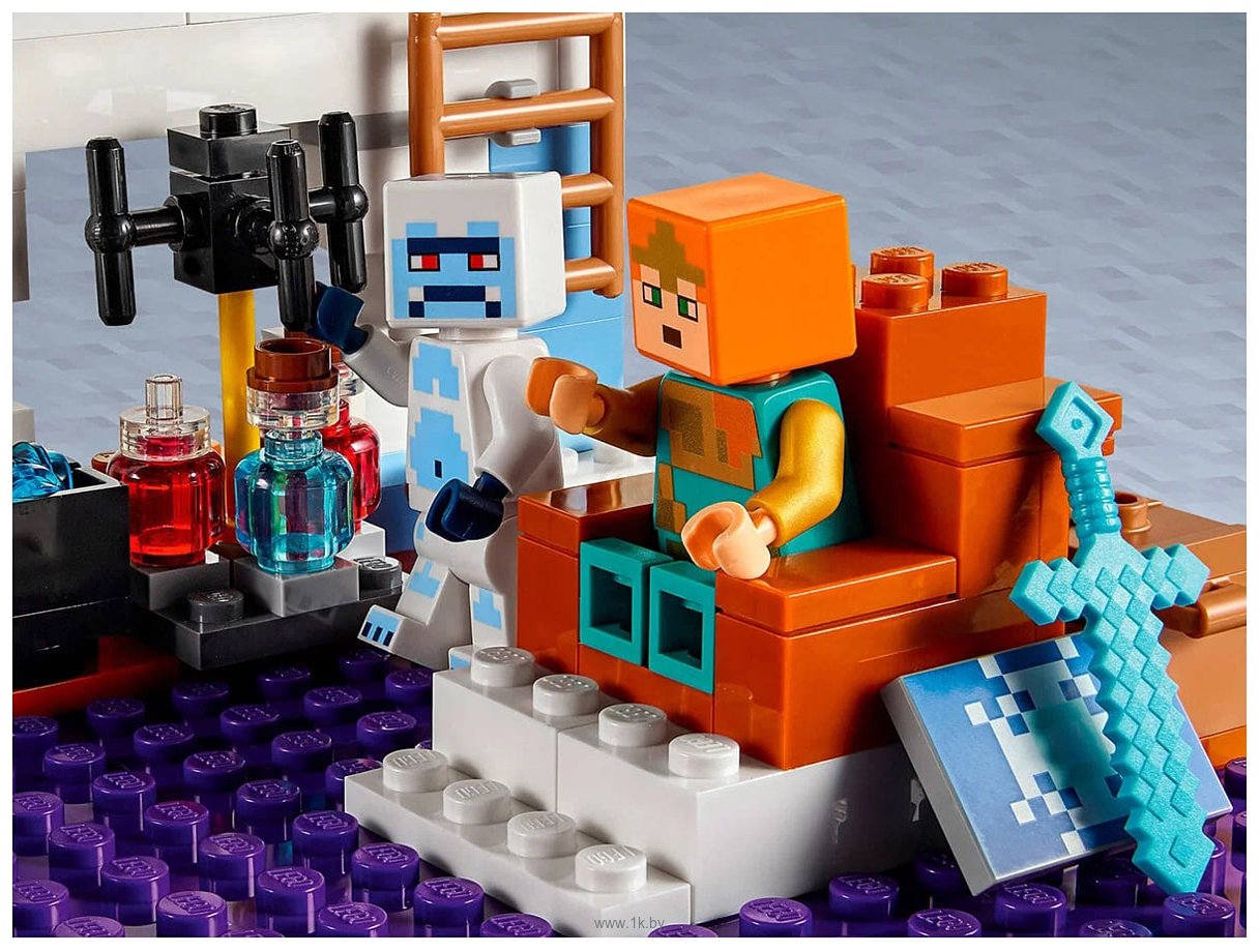 Фотографии LEGO Minecraft 21186 Ледяной замок