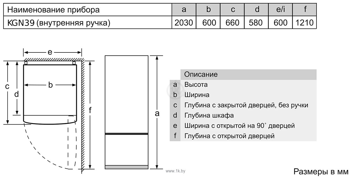 Фотографии Bosch Serie 4 VitaFresh KGN39IJ22R (ночной синий)