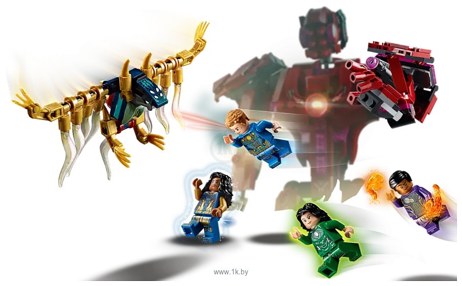 Фотографии LEGO Marvel Super Heroes 76155 Вечные перед лицом Аришема