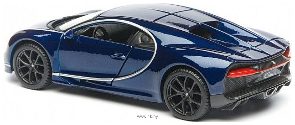 Фотографии Bburago Bugatti Chiron 18-43060 (синий)