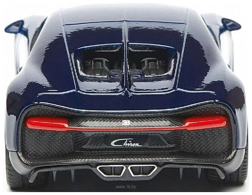 Фотографии Bburago Bugatti Chiron 18-43060 (синий)