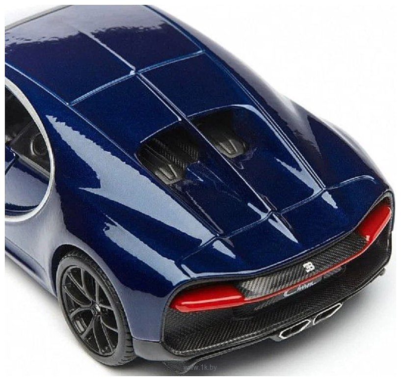 Фотографии Bburago Bugatti Chiron 18-43060 (синий)