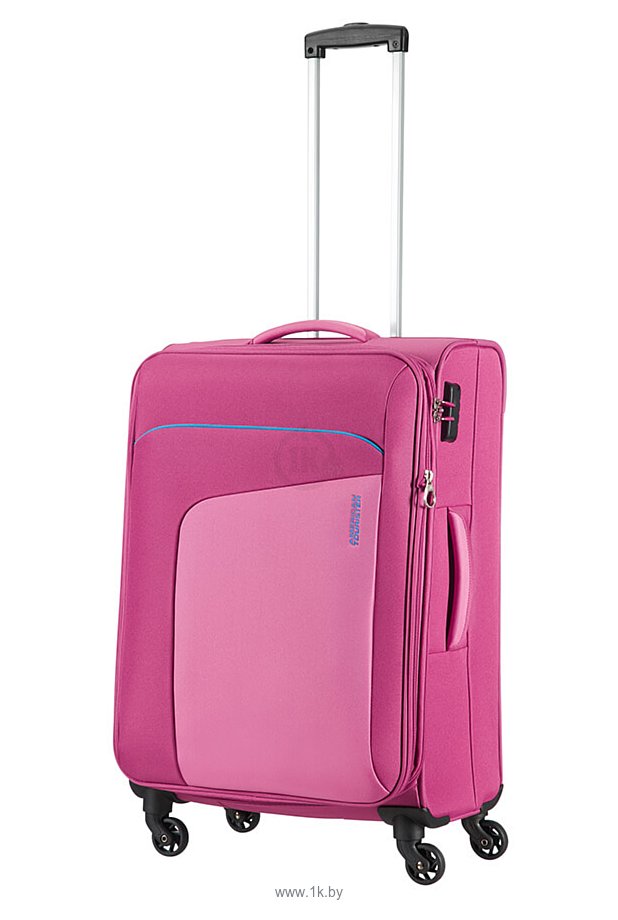 Фотографии American Tourister Powerup Exp Lightning Pink 66 см