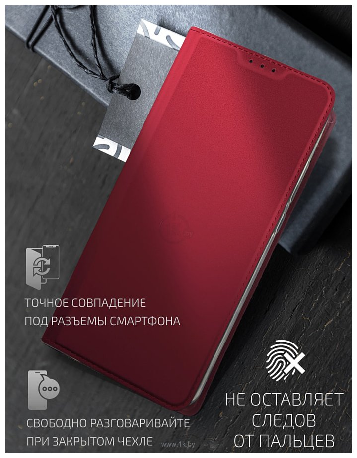 Фотографии Volare Rosso Book case series для Samsung Galaxy A32 (красный)