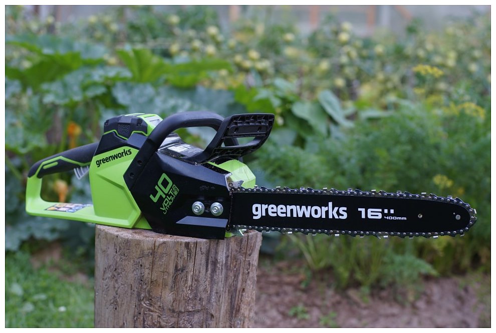 Фотографии Greenworks GD40CS18 2005807 (без АКБ)