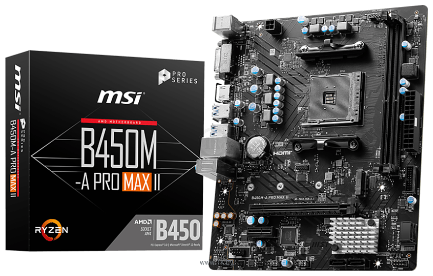 Фотографии MSI B450M-A Pro Max II