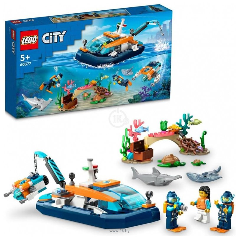 Фотографии LEGO City 60377 Корабль подводных исследований