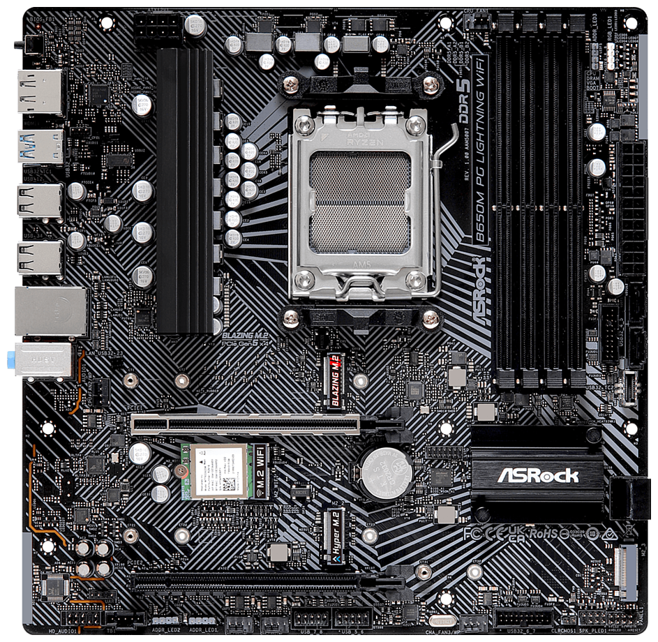 Фотографии ASRock B650M PG Lightning WiFi