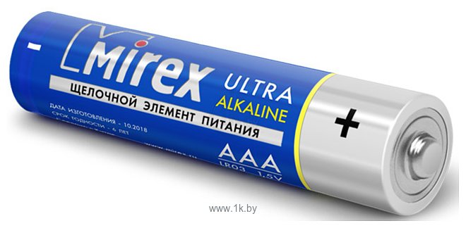 Фотографии Mirex Ultra Alkaline AAA 24 шт. (LR03-B24)