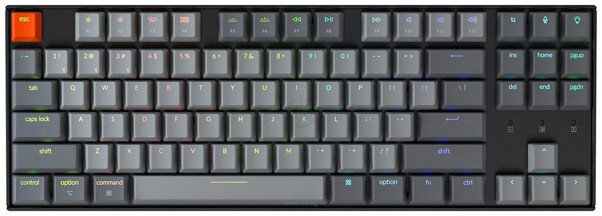 Фотографии Keychron K8-H3 RGB K8-H3-RU Gateron G Pro Brown