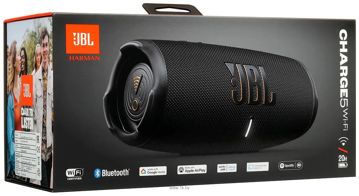 Фотографии JBL Charge 5 Wi-Fi Фотографии JBL Charge 5 Wi-Fi