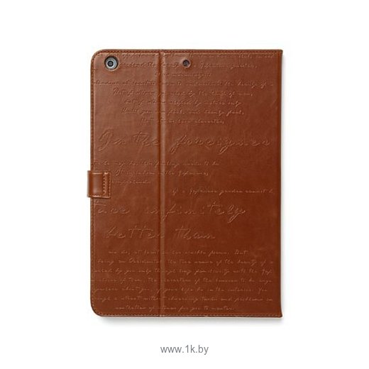 Фотографии Zenus Lettering Diary Brown for iPad Air