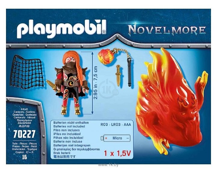 Фотографии Playmobil Novelmore 70227 Дух огня рейнджеров Бернхема
