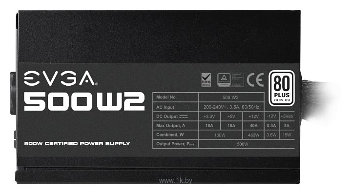 Фотографии EVGA 500 W2 500W