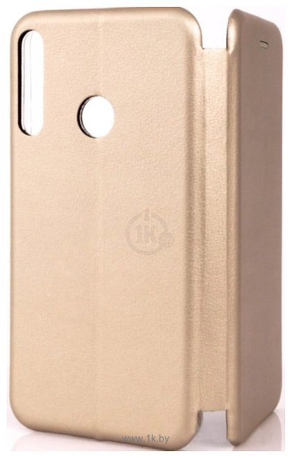 Фотографии Case Magnetic Flip для Huawei P40 lite (золотой)