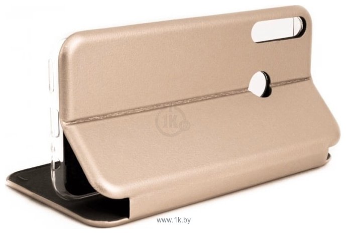Фотографии Case Magnetic Flip для Huawei P40 lite (золотой)