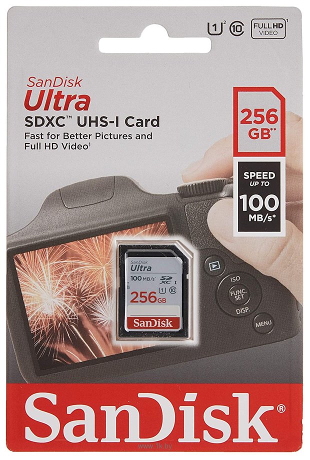 Фотографии SanDisk Ultra SDXC SDSDUNR-256G-GN6IN 256GB